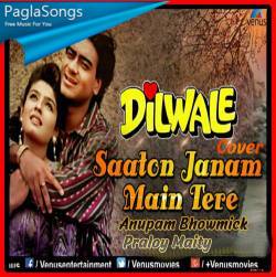 Saaton Janam Mein Tere (Cover) Poster