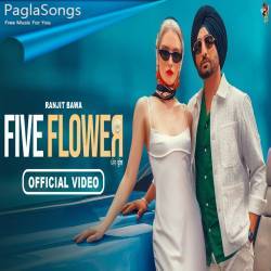 Five Flower Poster