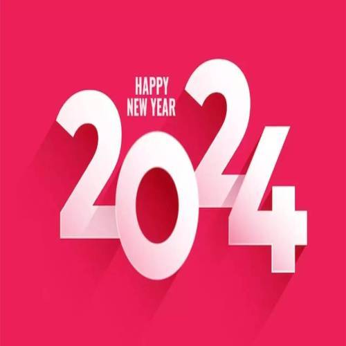 2024 New Year’s Day WhatsApp Status Video Trends Poster