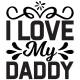 I Love My Daddy Ringtone Poster
