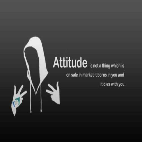 Attitude Whatsapp Status for Students Poster