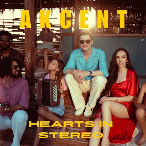 Hearts In Stereo Poster