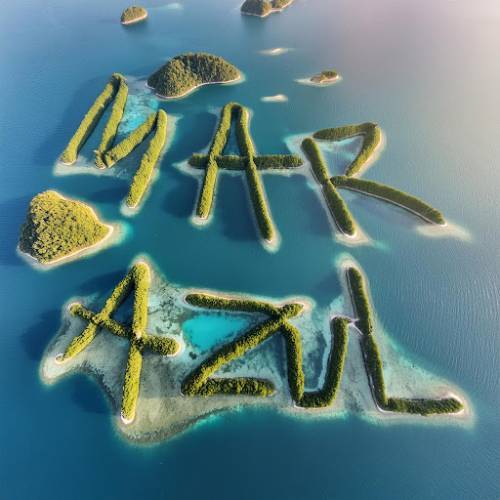 Mar Azul Poster