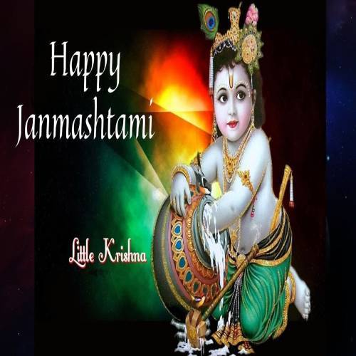 Happy Janmashtami Celebration Status Video Poster