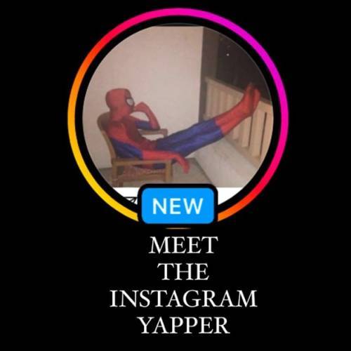 Meet The Instagram Yapper Poster