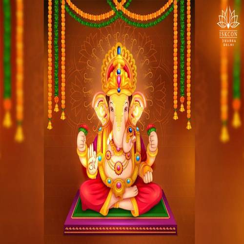 Ganpati Bappa Special Day Mantra Reels Status Video Poster