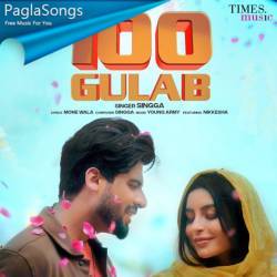 100 Gulab Poster